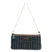 Anya Hindmarch Pre-owned Pre-owned Laeder axelremsvskor Blue, Dam