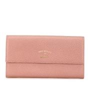 Gucci Vintage Pre-owned Laeder plnbcker Pink, Dam