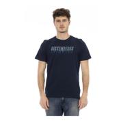 Bikkembergs Tryckt Frontlogo T-shirt Badkläder Blue, Herr