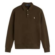 Polo Ralph Lauren Loopback Fleece Krage Sweatshirt Brown, Herr