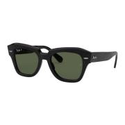 Ray-Ban State Street RB 2186 Polariserade Solglasögon Black, Unisex