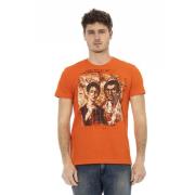 Trussardi Kortärmad Rund Hals T-shirt Orange, Herr