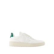 Veja Vita Lädersneakers - Strukturerat Kalvskinn White, Herr