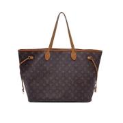 Louis Vuitton Vintage Pre-owned Canvas axelremsvskor Brown, Dam