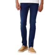 Jacob Cohën Mörkblå Slim Fit Jeans Blue, Herr