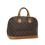 Louis Vuitton Vintage Pre-owned Canvas handvskor Brown, Dam