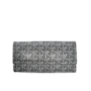 Goyard Vintage Pre-owned Canvas kuvertvskor Gray, Dam