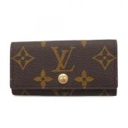 Louis Vuitton Vintage Pre-owned Canvas nyckelhllare Brown, Dam