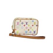 Louis Vuitton Vintage Pre-owned Canvas necessrer White, Dam