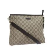 Gucci Vintage Pre-owned Laeder gucci-vskor Beige, Dam