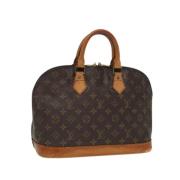 Louis Vuitton Vintage Pre-owned Canvas louis-vuitton-vskor Brown, Dam