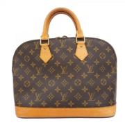 Louis Vuitton Vintage Pre-owned Tyg louis-vuitton-vskor Brown, Dam