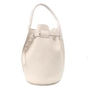 Celine Vintage Pre-owned Laeder handvskor White, Dam