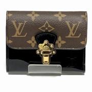 Louis Vuitton Vintage Pre-owned Laeder plnbcker Black, Dam