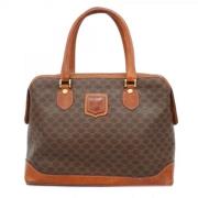 Celine Vintage Pre-owned Plast handvskor Brown, Dam