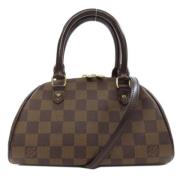 Louis Vuitton Vintage Pre-owned Canvas handvskor Brown, Dam