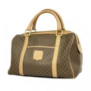 Celine Vintage Pre-owned Plast handvskor Brown, Dam