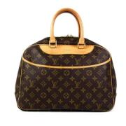 Louis Vuitton Vintage Pre-owned Canvas handvskor Brown, Dam