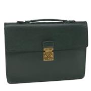 Louis Vuitton Vintage Pre-owned Laeder louis-vuitton-vskor Green, Dam