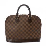 Louis Vuitton Vintage Pre-owned Canvas handvskor Brown, Dam