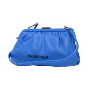 Balenciaga Vintage Pre-owned Laeder balenciaga-vskor Blue, Dam