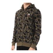 Jott Ekologisk Bomull Dragkedja Hoodie Mexico Brown, Herr