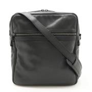 Louis Vuitton Vintage Pre-owned Laeder crossbodyvskor Black, Dam