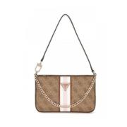 Guess Noelle Mini Dam Plånbok Brown, Dam