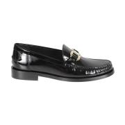 Salvatore Ferragamo Svarta Maryan Platta Skor Black, Dam