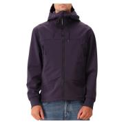 C.p. Company Nattskugga Softshell Jacka med Goggle Purple, Herr