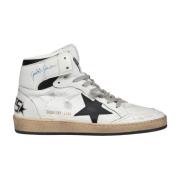 Golden Goose Sky Star High-Top Sneakers White, Herr