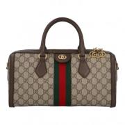 Gucci Vintage Pre-owned Mocka handvskor Multicolor, Dam