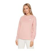 The North Face Grundläggande Logosweatshirt - Rosor Pink, Dam