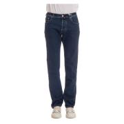 Jacob Cohën Lyxig Denim Jeans Bard Fit Blue, Herr