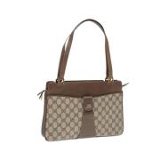 Gucci Vintage Pre-owned Laeder handvskor Beige, Dam