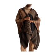 Liu Jo Brun Fransig Poncho Jacka Brown, Dam