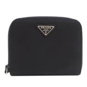 Prada Vintage Pre-owned Nylon plnbcker Black, Dam