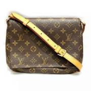 Louis Vuitton Vintage Pre-owned Canvas crossbodyvskor Brown, Dam