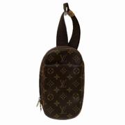 Louis Vuitton Vintage Pre-owned Canvas crossbodyvskor Brown, Dam