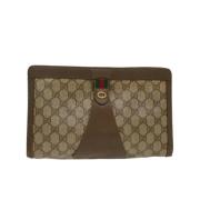 Gucci Vintage Pre-owned Laeder gucci-vskor Beige, Dam