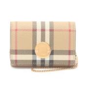 Burberry Vintage Pre-owned Canvas plnbcker Beige, Dam