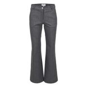 DNM Pure Wide Leg Brandy Jeans Grå Gray, Dam