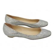 Jimmy Choo Pre-owned Pre-owned Tyg espadriller Gray, Dam