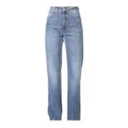 Dondup Stiliga Denim Jeans för Kvinnor Blue, Dam