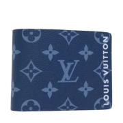 Louis Vuitton Vintage Pre-owned Silke sjalar Blue, Dam