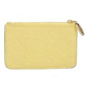 Louis Vuitton Vintage Pre-owned Laeder plnbcker Yellow, Dam