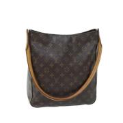 Louis Vuitton Vintage Pre-owned Canvas louis-vuitton-vskor Brown, Dam