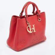 Carolina Herrera Pre-owned Pre-owned Laeder handvskor Red, Dam