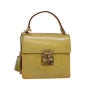 Louis Vuitton Vintage Pre-owned Laeder handvskor Yellow, Dam