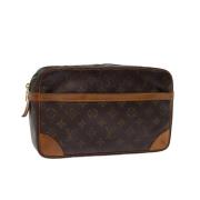 Louis Vuitton Vintage Pre-owned Canvas louis-vuitton-vskor Brown, Dam